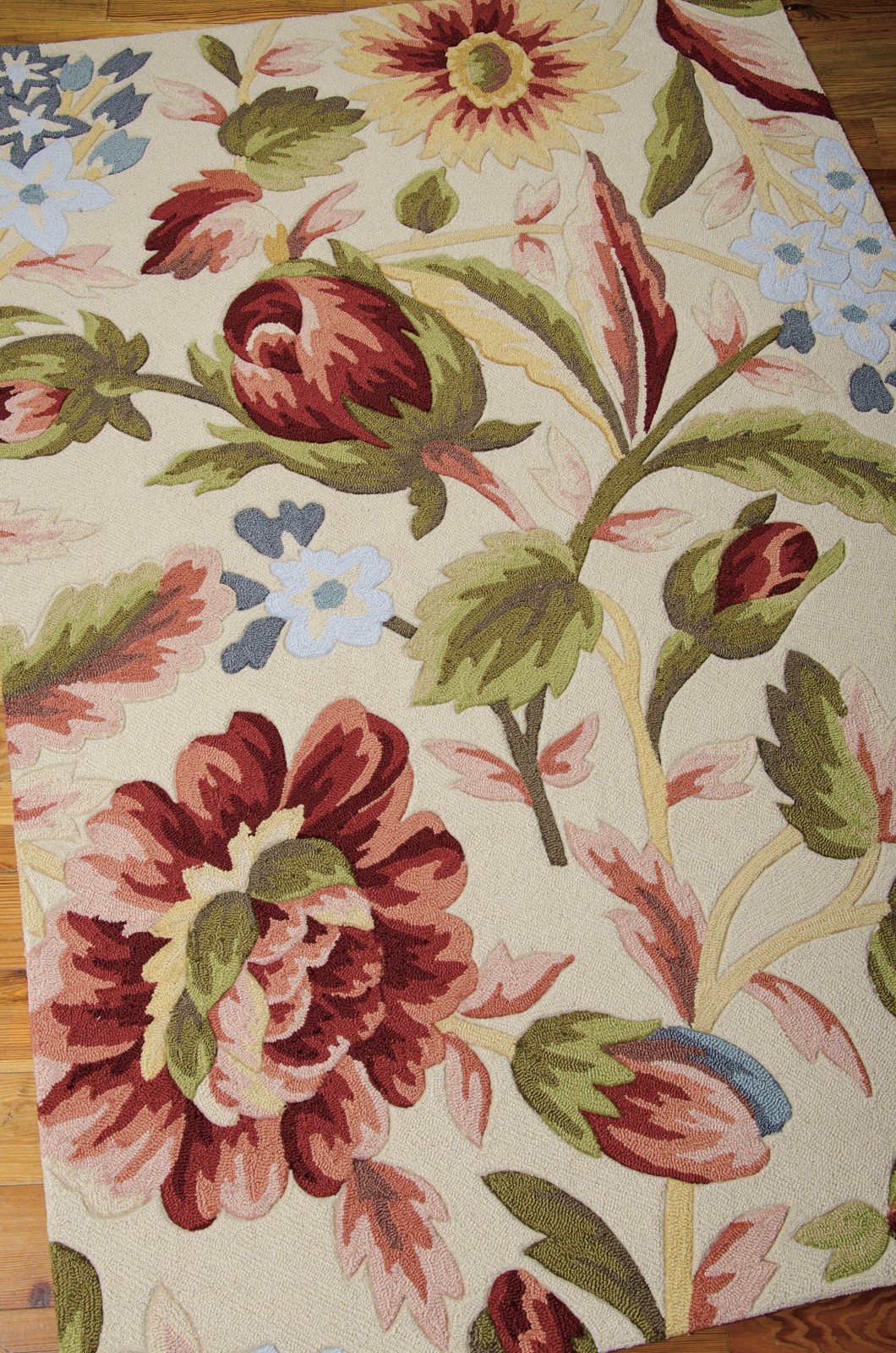 Nourison Fantasy Botanical Ivory 8' x 10'6