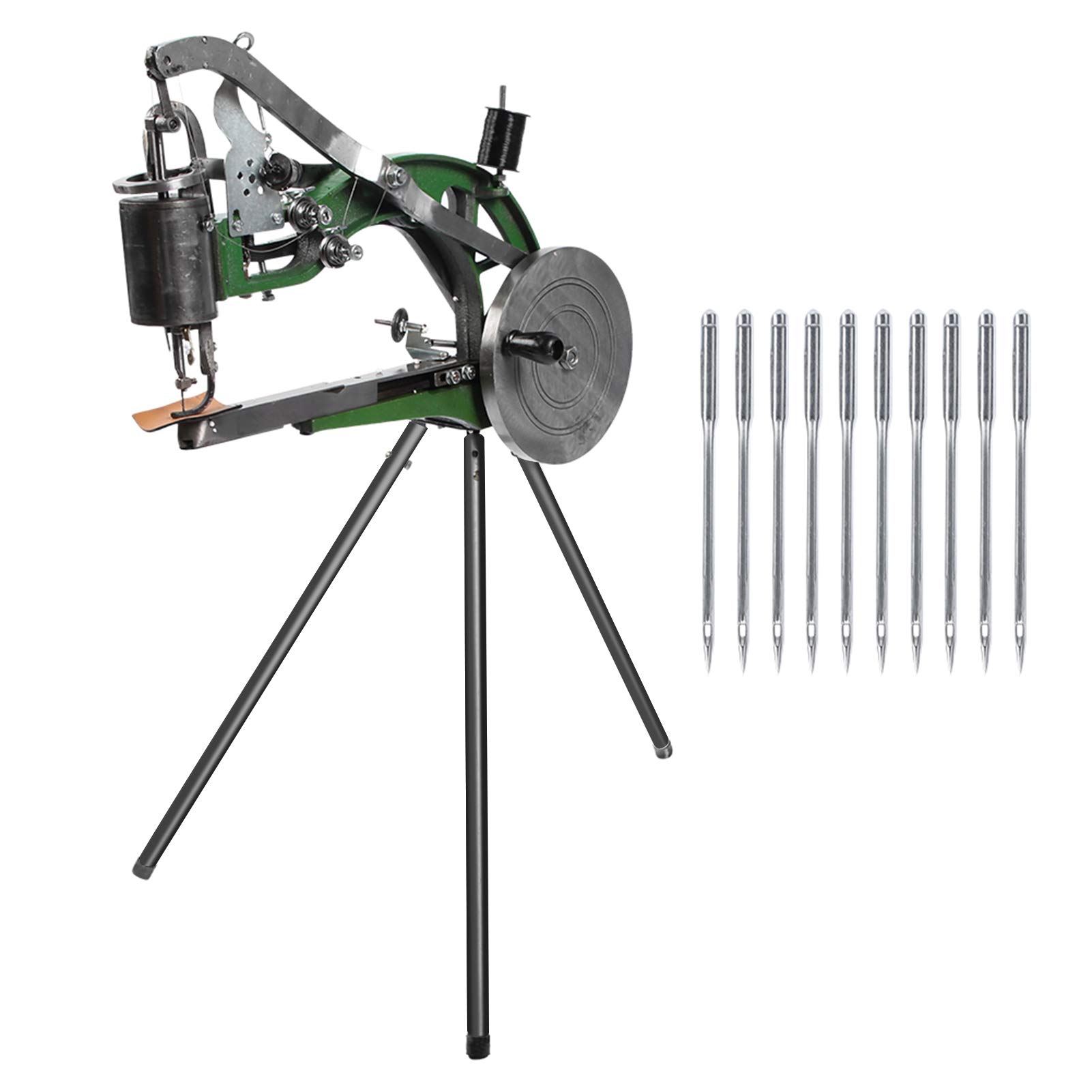 Professional Manual Shoe Repair Sewing Machine - Hand Operated Cobbler Tool for Fixing Shoes, Boots & Rubber Footwear | Perfect for Home Shoe Repairs, Leather Crafting & DIY Shoemaking Projects
