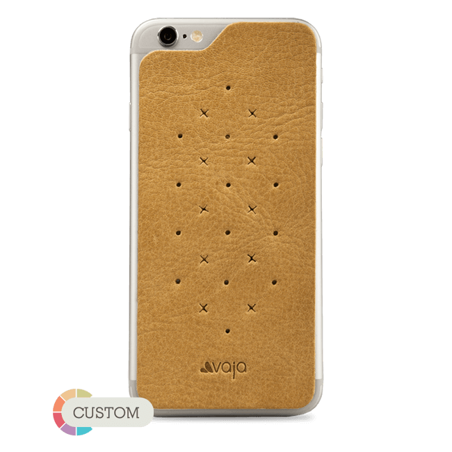 Premium Customizable Leather Back Case for iPhone 6 Plus/6s Plus - Durable Protection & Stylish Design for Everyday Use & Business Professionals