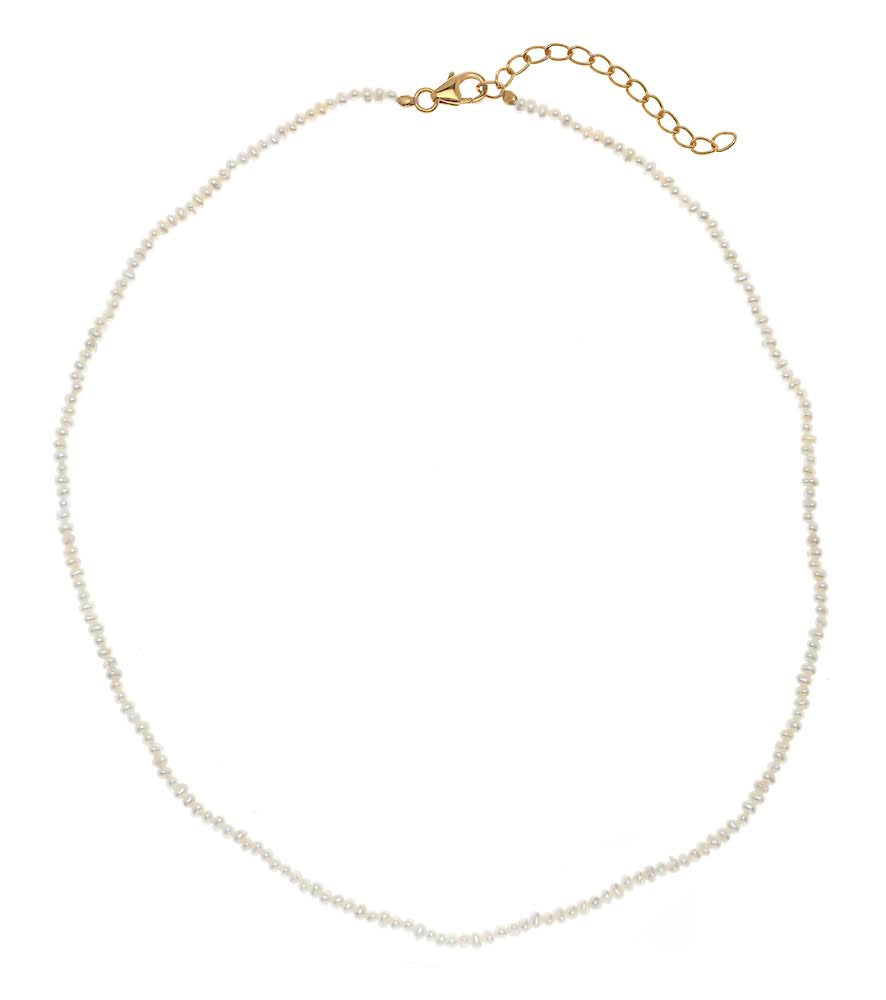 Goldbug Collection Seed Pearl Necklace - Elegant & Timeless Jewelry for Women | Perfect for Weddings, Parties & Special Occasions