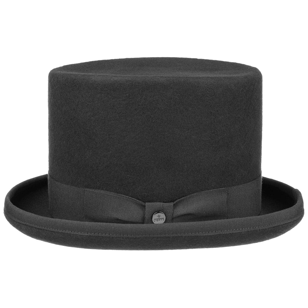 Premium Wool Felt Top Hat for Men - Handcrafted in Italy | Classic Formal Wear for Weddings, Theater & Victorian Costume Events