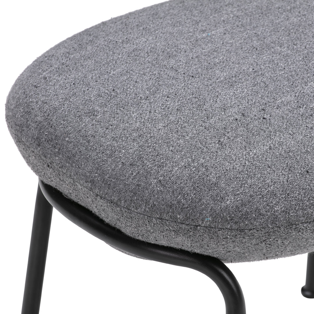 Nichetto Studio Aloe Footstool by Wendelbo - Modern Accent Ottoman for Living Room, Bedroom & Office Decor - Comfortable and Stylish Footrest with Aloe-Inspired Design