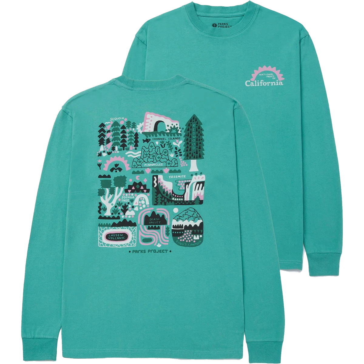 California Dreaming Long Sleeve T-Shirt for Men & Women | Soft Cotton Casual Tee | Perfect for Beach, Travel & Everyday Wear