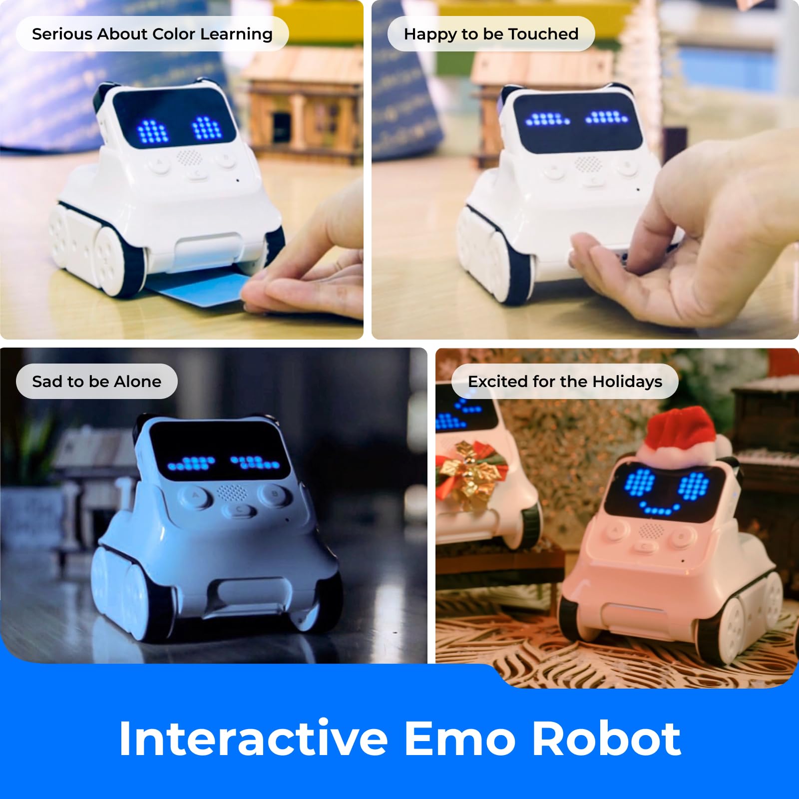 Makeblock Codey Rocky Interactive Emo Robot - STEM Coding Toy for Kids Ages 6-12 | Learn Scratch & Python Programming | Smart Robotics Gift for Boys & Girls | Perfect for Home Learning & Classroom STEM Activities