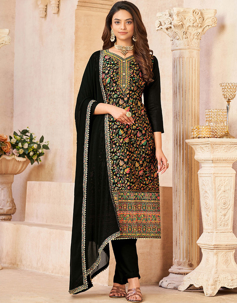 Black Dola Straight Leg Pants for Women - Comfortable & Stylish Trousers for Office, Casual Wear & Everyday Outfits