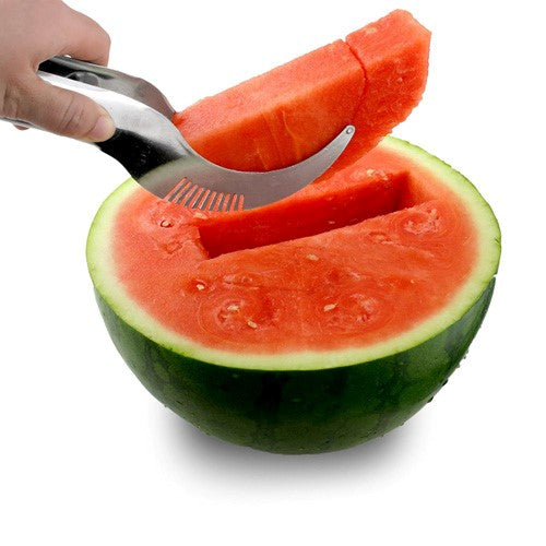 Slice Right - Premium Stainless Steel Kitchen Knife Set with Ergonomic Handle for Professional Chefs & Home Cooking - Perfect for Chopping, Slicing, and Dicing Vegetables, Fruits, and Meats