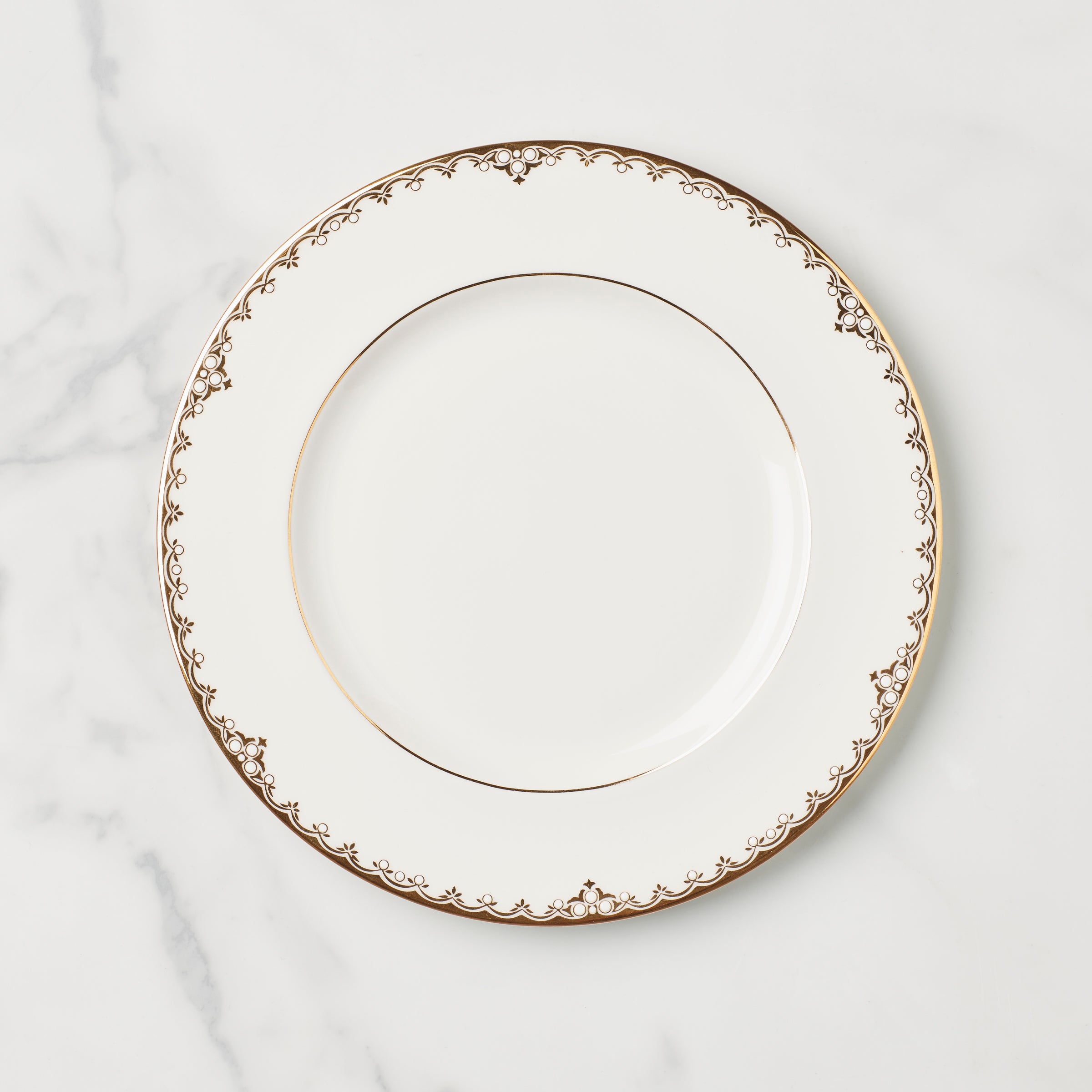Federal Gold Accent Plate - Elegant Decorative Wall Art for Home & Office Decor | Perfect for Living Room, Bedroom, and Dining Room Accents