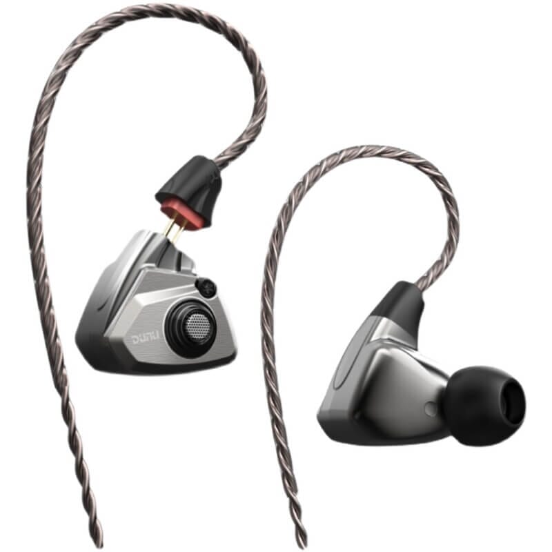 DUNU Titan S 10mm Dynamic Driver In-Ear Monitors (IEMs) - High Fidelity Audiophile Earphones for Music, Gaming & Studio Monitoring