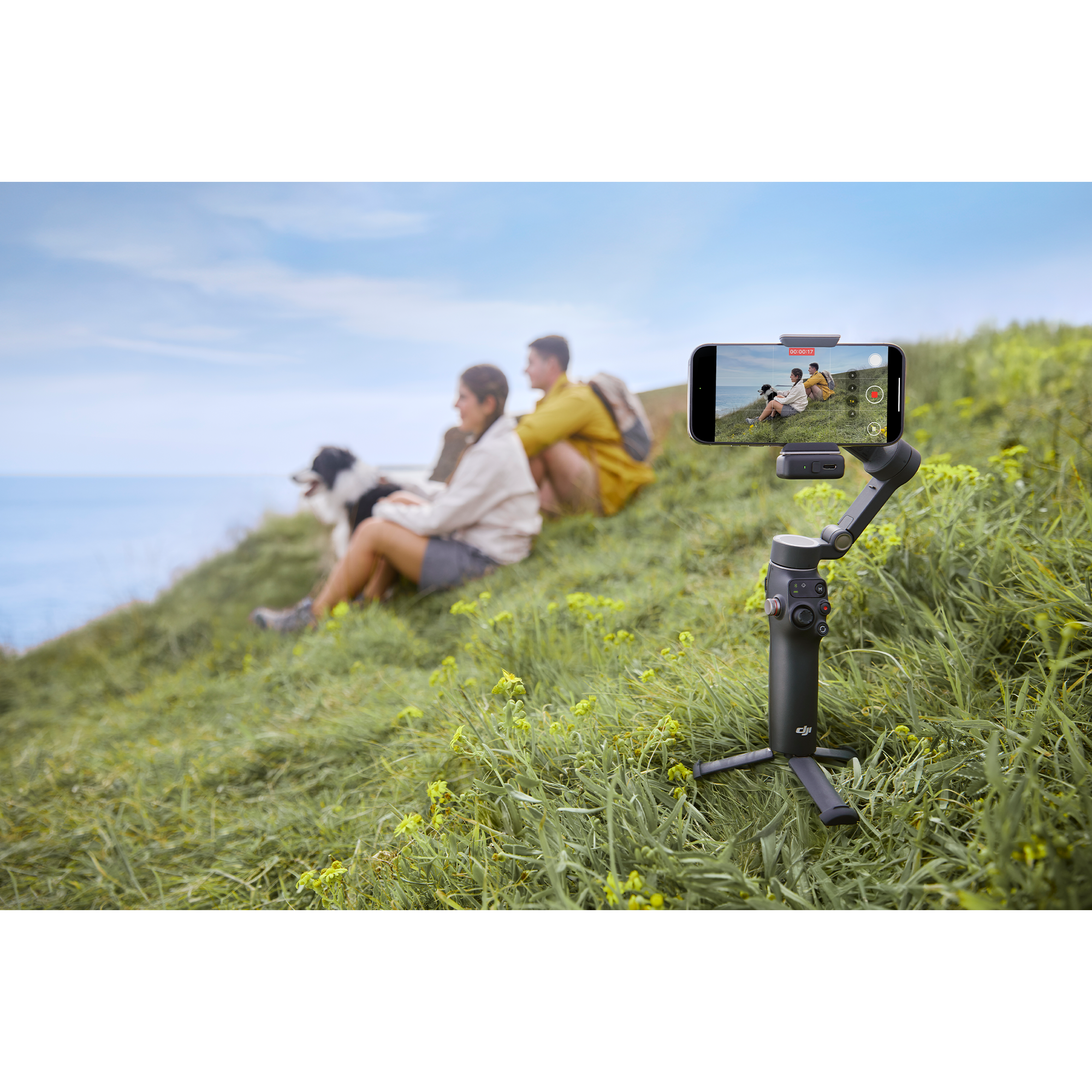 DJI Osmo Mobile 7P Smartphone Gimbal Stabilizer - 3-Axis Handheld Stabilizer for iPhone & Android - Perfect for Vlogging, Travel Videos & Smooth Footage