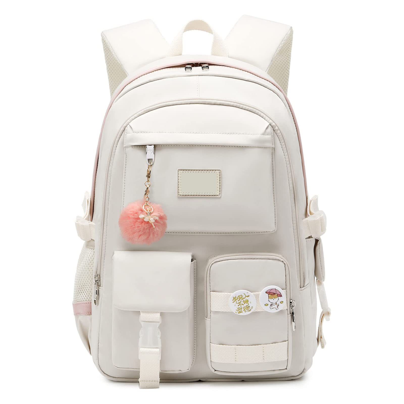 Cute Aesthetic Backpacks for Girls - Kawaii Anime School Bags for Teens & College Students | Perfect for School, Travel & Everyday Use