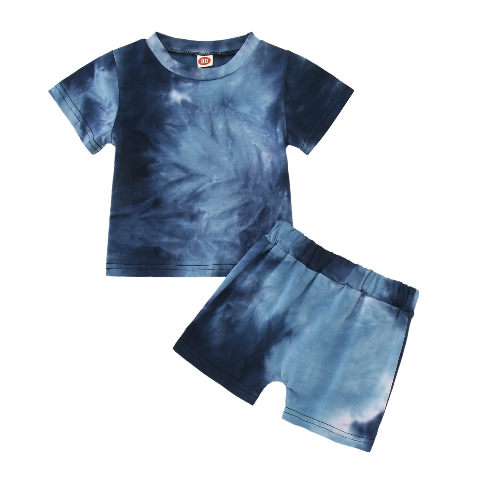 Baby Boys Summer Outfit Set - Letter Print T-Shirt & Camouflage Shorts for Newborns | Playtime & Outdoor Adventures
