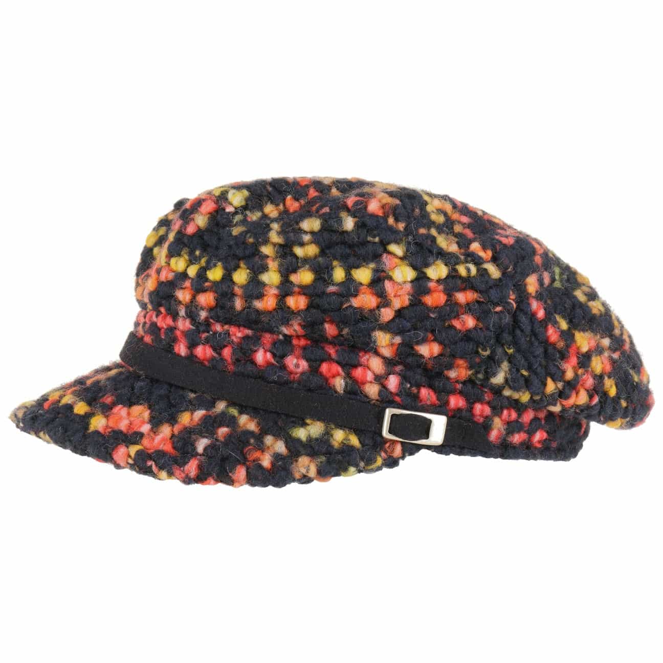 Lierys Multicolor Wool Fisherman Hat - Warm Winter Beanie for Men & Women - Perfect for Outdoor Activities, Hiking, and Cold Weather Fashion