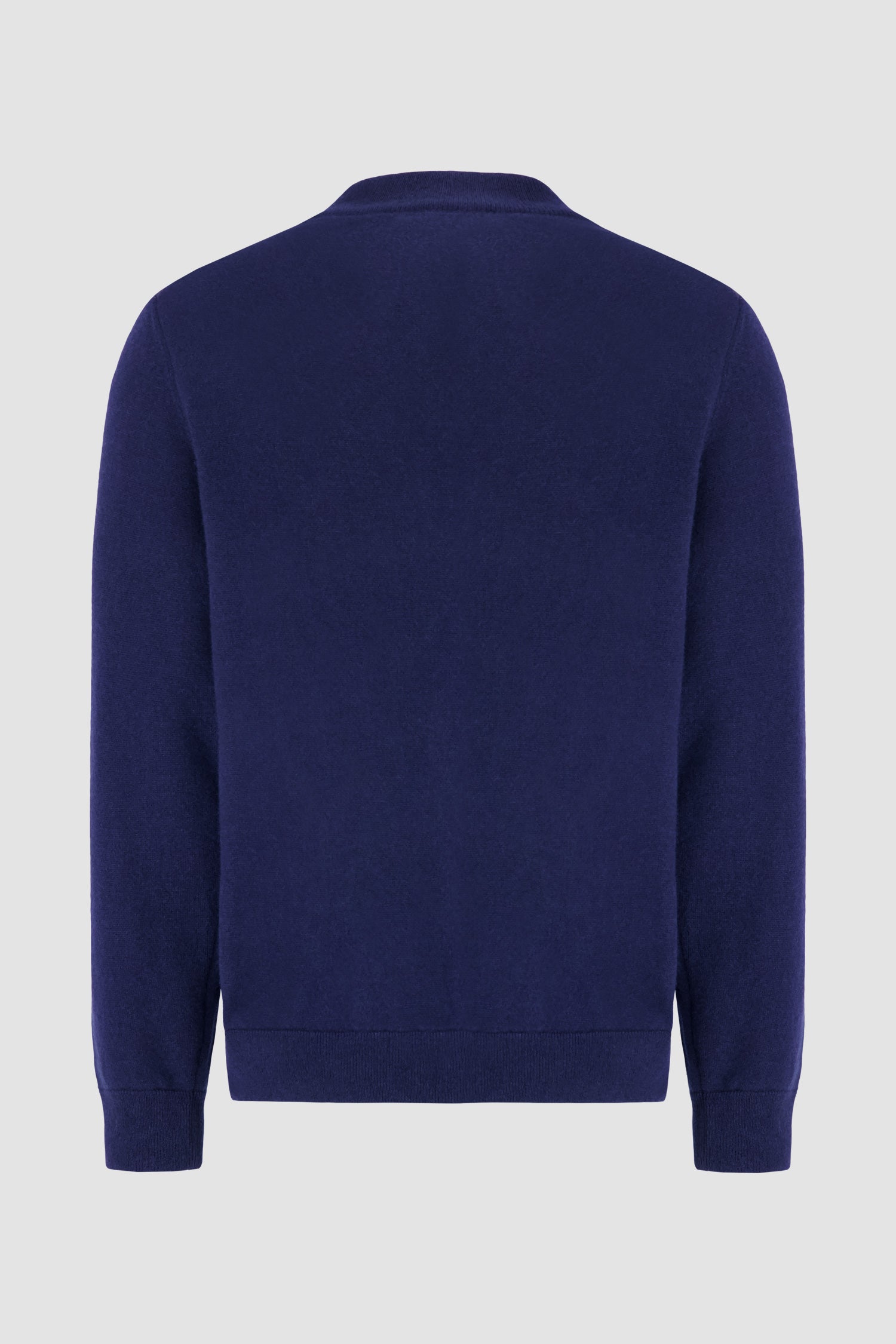 Premium Kiton Navy Blue Cashmere Cardigan for Men - Soft & Warm Winter Sweater - Perfect for Office, Travel & Casual Wear
