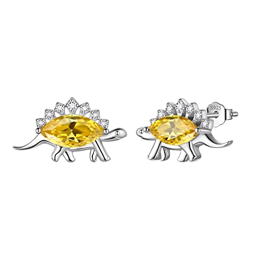 Stegosaurus earrings