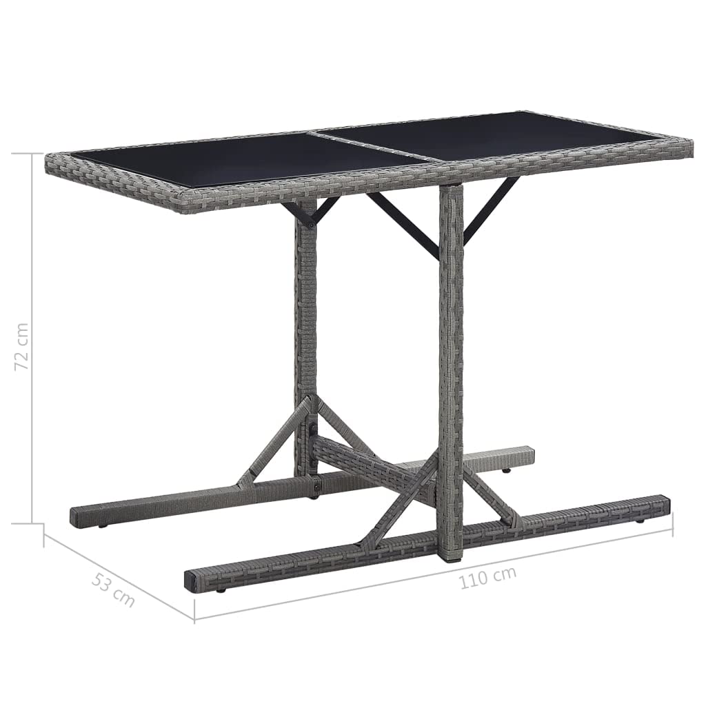 Premium Outdoor Patio Dining Table - 43.3