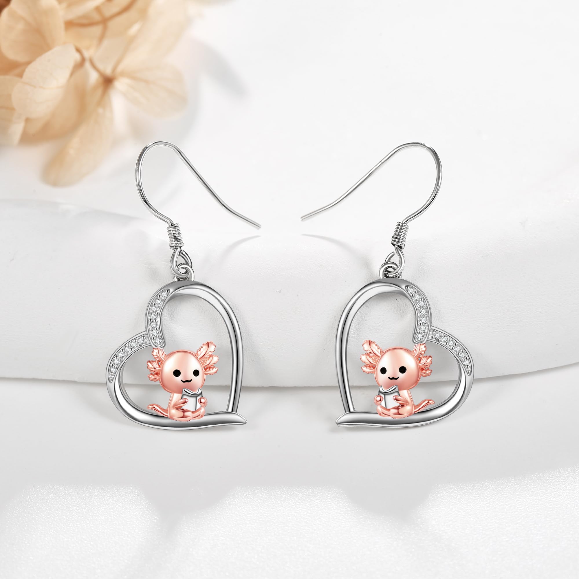 Sterling Silver Drop Earrings - Dragonfly, Octopus, Bee, Mushroom & Sunflower Designs | Dainty Jewelry Gifts for Women & Girls | Perfect for Everyday Wear, Parties & Special Occasions