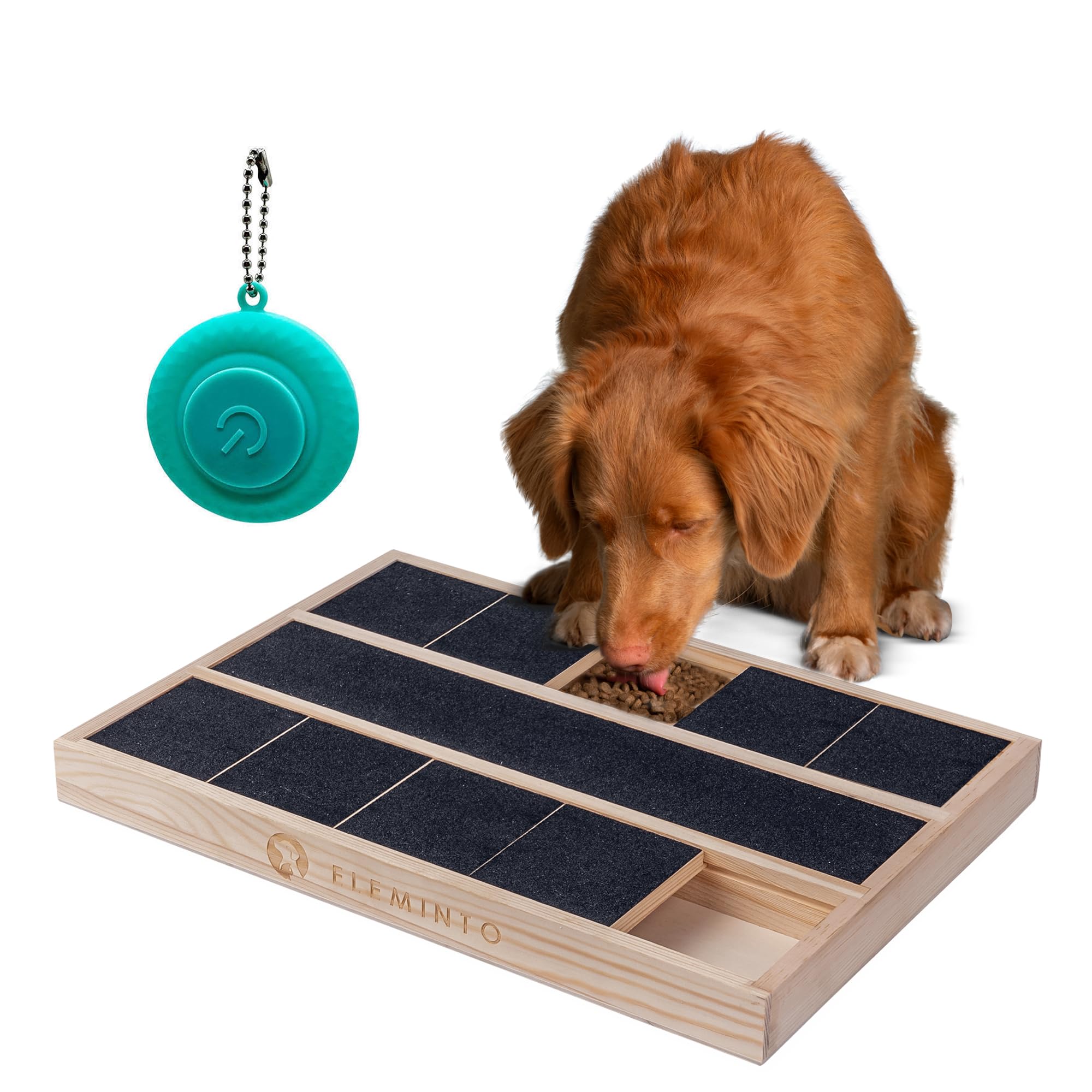 Dog Nail Scratch Board with Treat Box - 3 Sandpaper Replacements for Small & Medium Dogs | Self-Grooming Nail Grinder & Stress-Free Scratch Pad | Perfect for At-Home Pet Grooming & Anxiety Relief