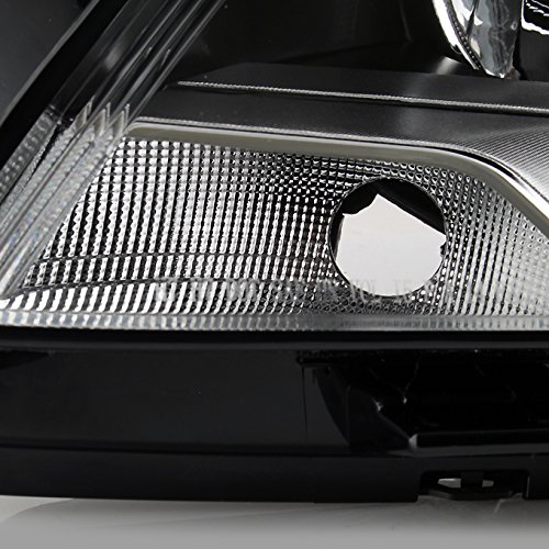 AKKON Replacement Headlight Assembly for 2006-2010 Volkswagen Passat B6 - Right Passenger Side Halogen Headlamp - Perfect for Night Driving & Foggy Conditions