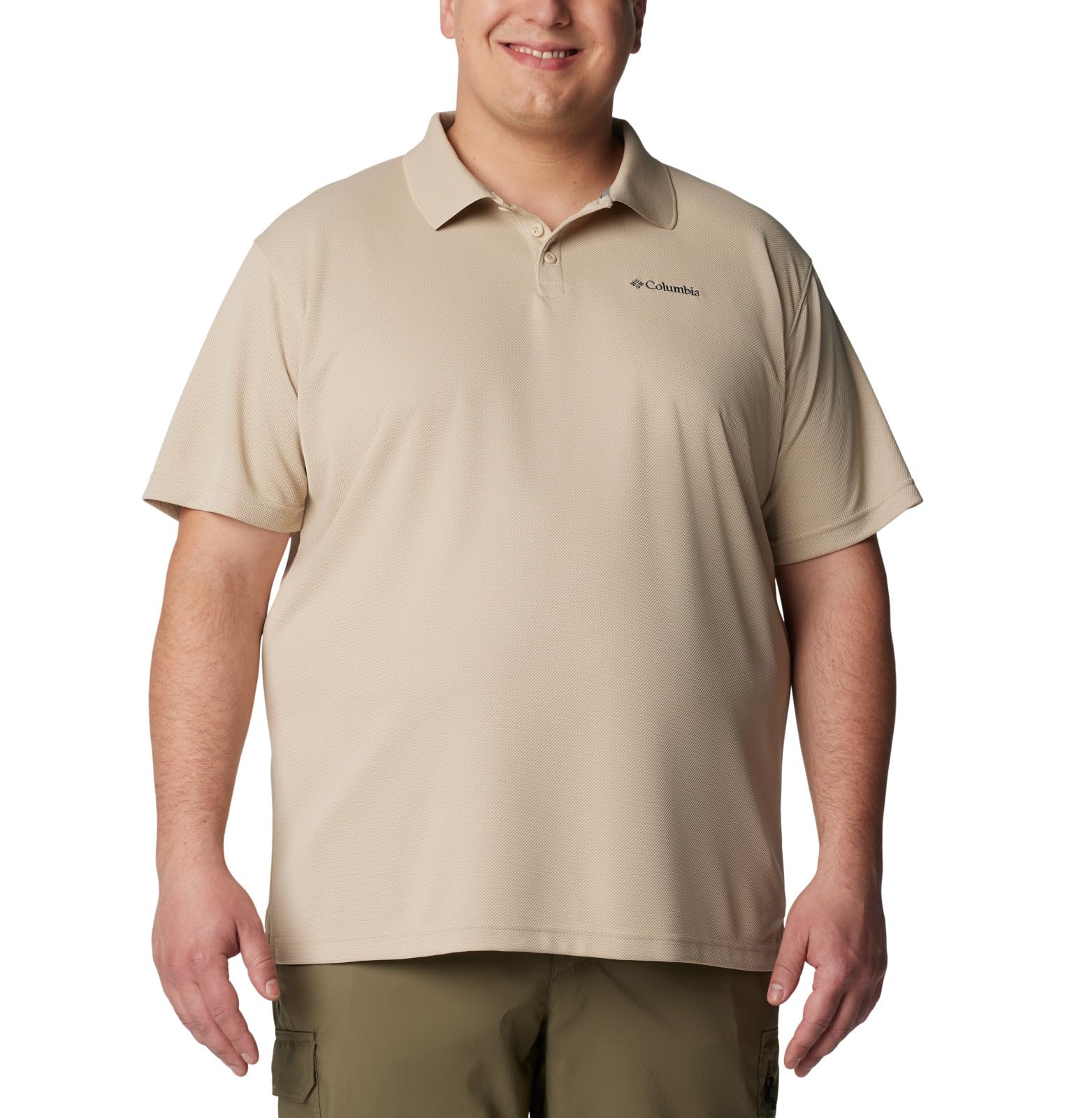 Columbia Men's Utilizer Polo Shirt - Quick-Dry, Moisture-Wicking Performance Golf & Casual Wear for Outdoor Activities & Work