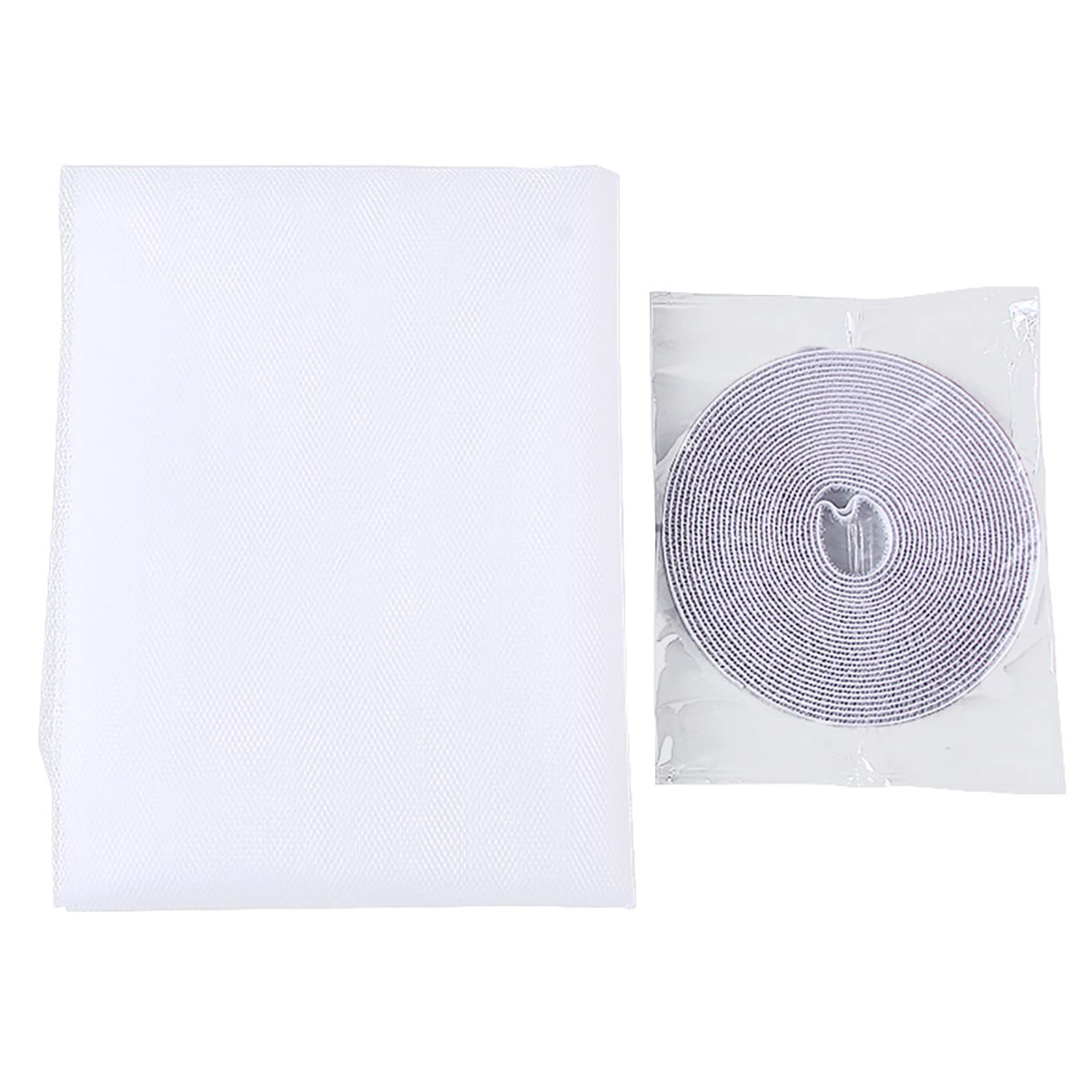 Celendi Adhesive Window Screen Patch - White Bathroom Decor & Wall Art, Fly & Bug Mesh Net for Doors & Windows (1 Pack) - Perfect for Bathrooms, Kitchens, and Bedrooms