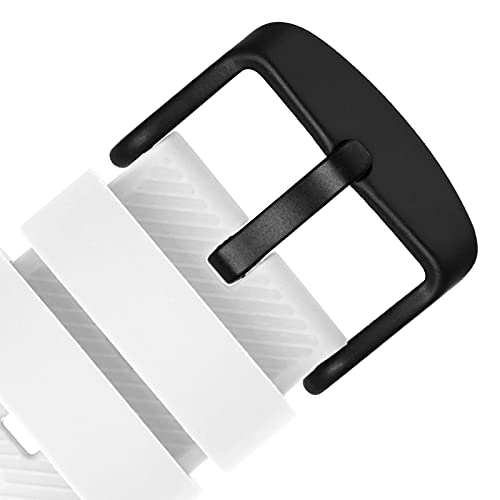 White / Black Buckle