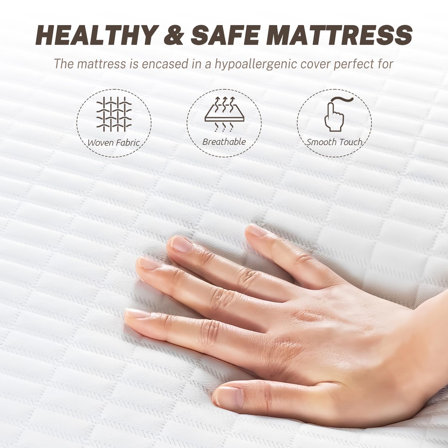 10 Inch Gel Memory Foam Mattress - Medium Firm Full Size Bed for Pressure Relief & Cool Sleep | CertiPUR-US Certified | Ideal for Kids, Adults & Guest Rooms | Bed in a Box | Perfect for Back Pain Relief & Hot Sleepers