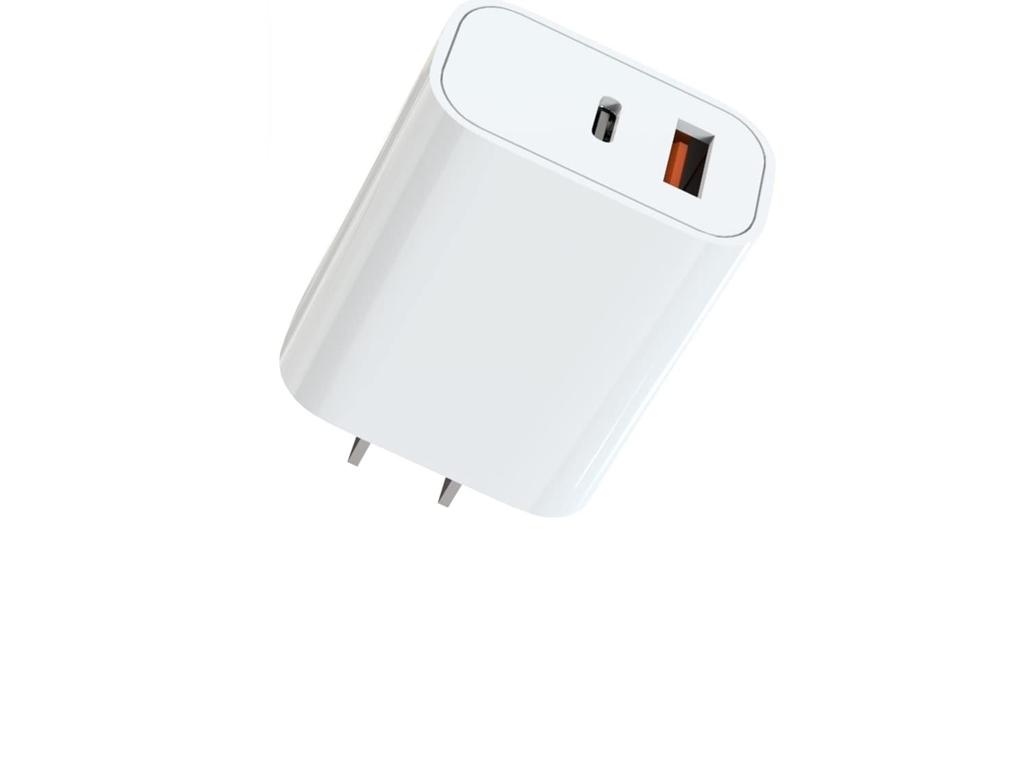 30W USB C Wall Charger with PPS Fast Charging - Dual Port PD Charger Block Compatible with iPhone 13/12/11 Pro Max/Mini/XR, iPad, MacBook Air, Samsung Galaxy S21/Note 20, Pixel 6 - Perfect for Home, Office & Travel Charging