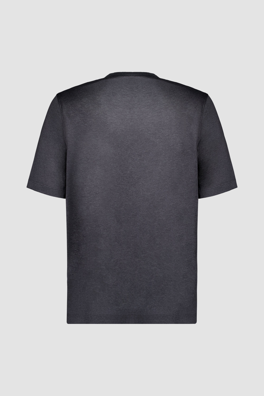 Zilli Grey Round Neck Lion Embroidered T-Shirt for Men - Stylish Casual Wear for Everyday Outfits and Street Fashion