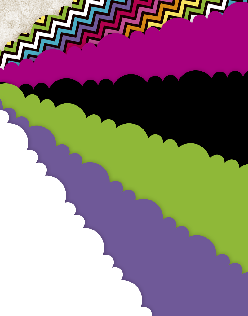 Chevron Rainbow Scalloped Tissue Paper - Vibrant Decorative Paper for Gift Wrapping, Party Decorations & DIY Crafts - Perfect for Birthdays, Weddings & Baby Showers