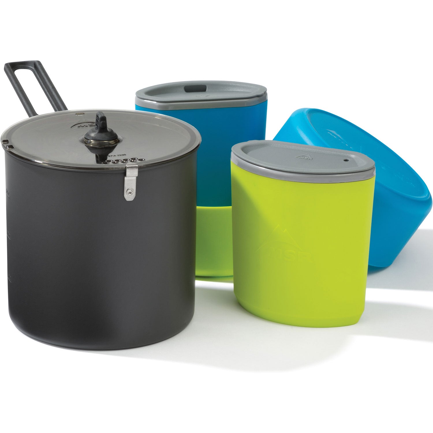 MSR Trail Lite Duo Cook System - Lightweight Backpacking Cookware Set for 2, Compact Camping Stove & Pots - Perfect for Hiking, Backpacking & Outdoor Adventures