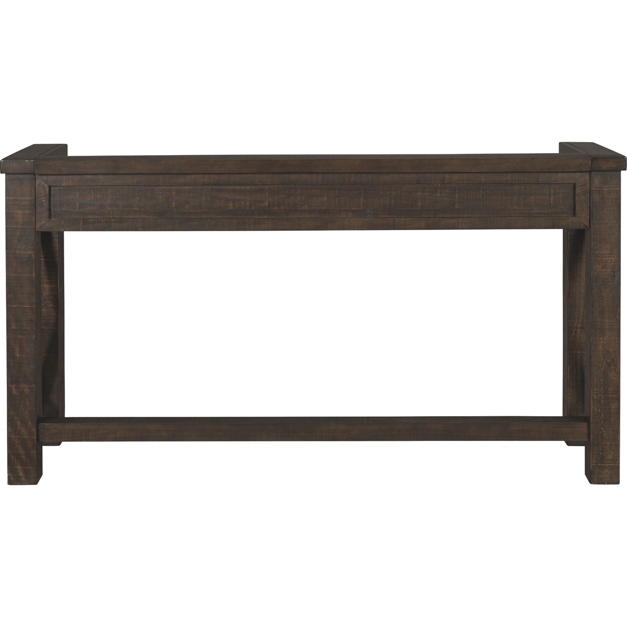 Handcrafted Dark Brown Wooden Bar Counter - D498 65 - Perfect for Home Bars, Restaurants & Entertainment Spaces