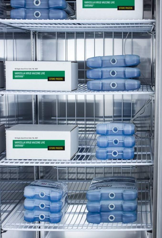 AccuCold AFS49ML 46 Cu.Ft. Frost-Free Upright Pharmacy Freezer - Stainless Steel French Door with Digital Temperature Control | Perfect for Laboratories, Medical Storage & Commercial Pharma Use