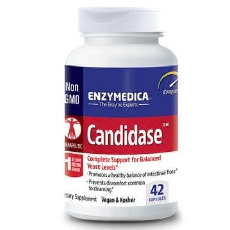 Enzymedica EZ Balance (Formerly Candidase) - 42 Capsules for Digestive Support & Gut Health - Ideal for Candida Management & Enzyme Supplementation