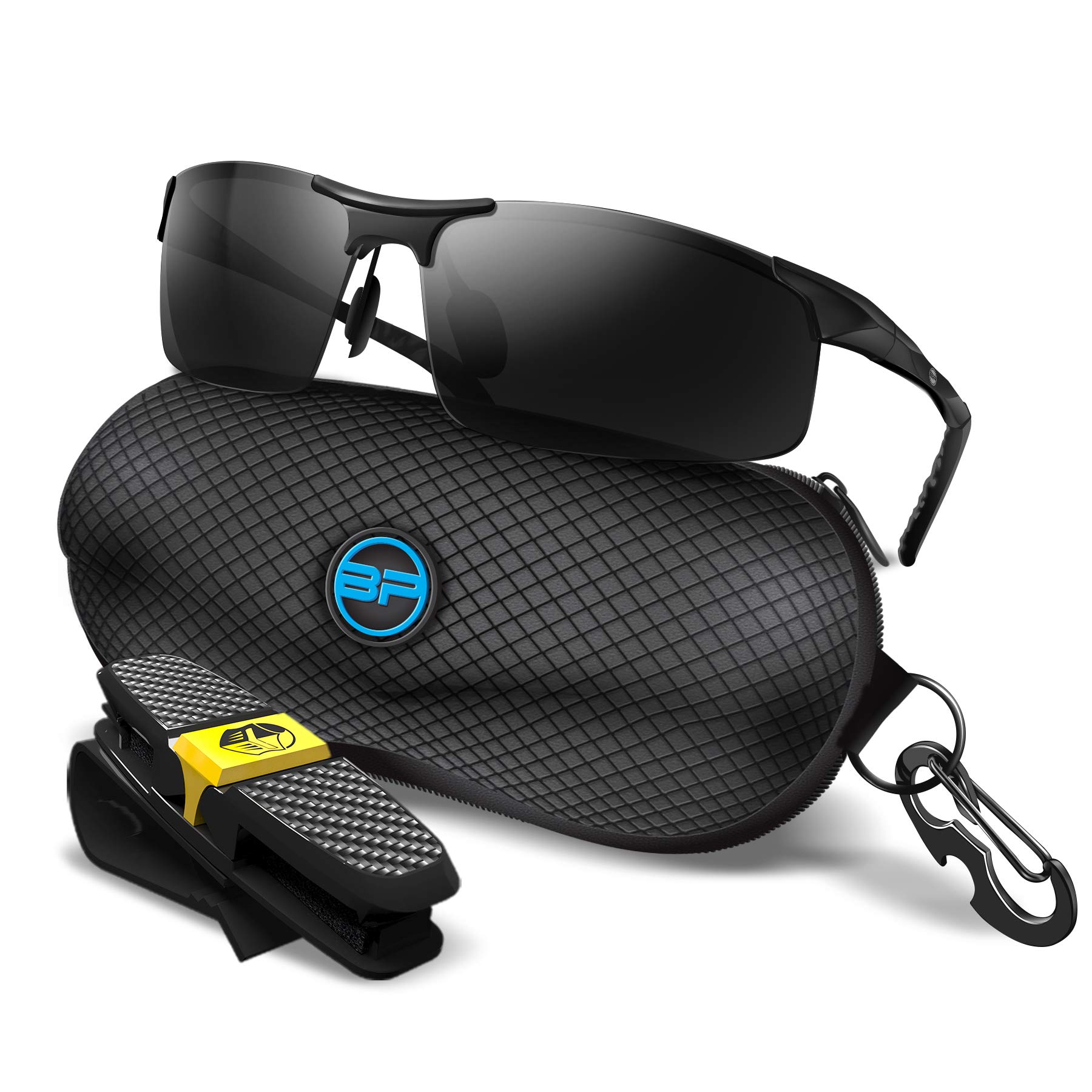 BLUPOND Polarized Sports Sunglasses for Men & Women - UV400 Protection, Anti-Glare, Unisex, Lightweight & Durable for Running, Cycling, Fishing & Outdoor Activities