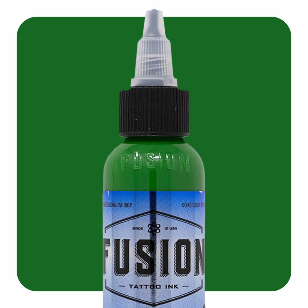 Premium 4-Pack Gradient Green & Yellow Fusion Tattoo Ink - 1oz Bottles for Professional Tattoo Artists & Body Art Enthusiasts - Perfect for Realistic Tattoos, Sleeves & Creative Designs