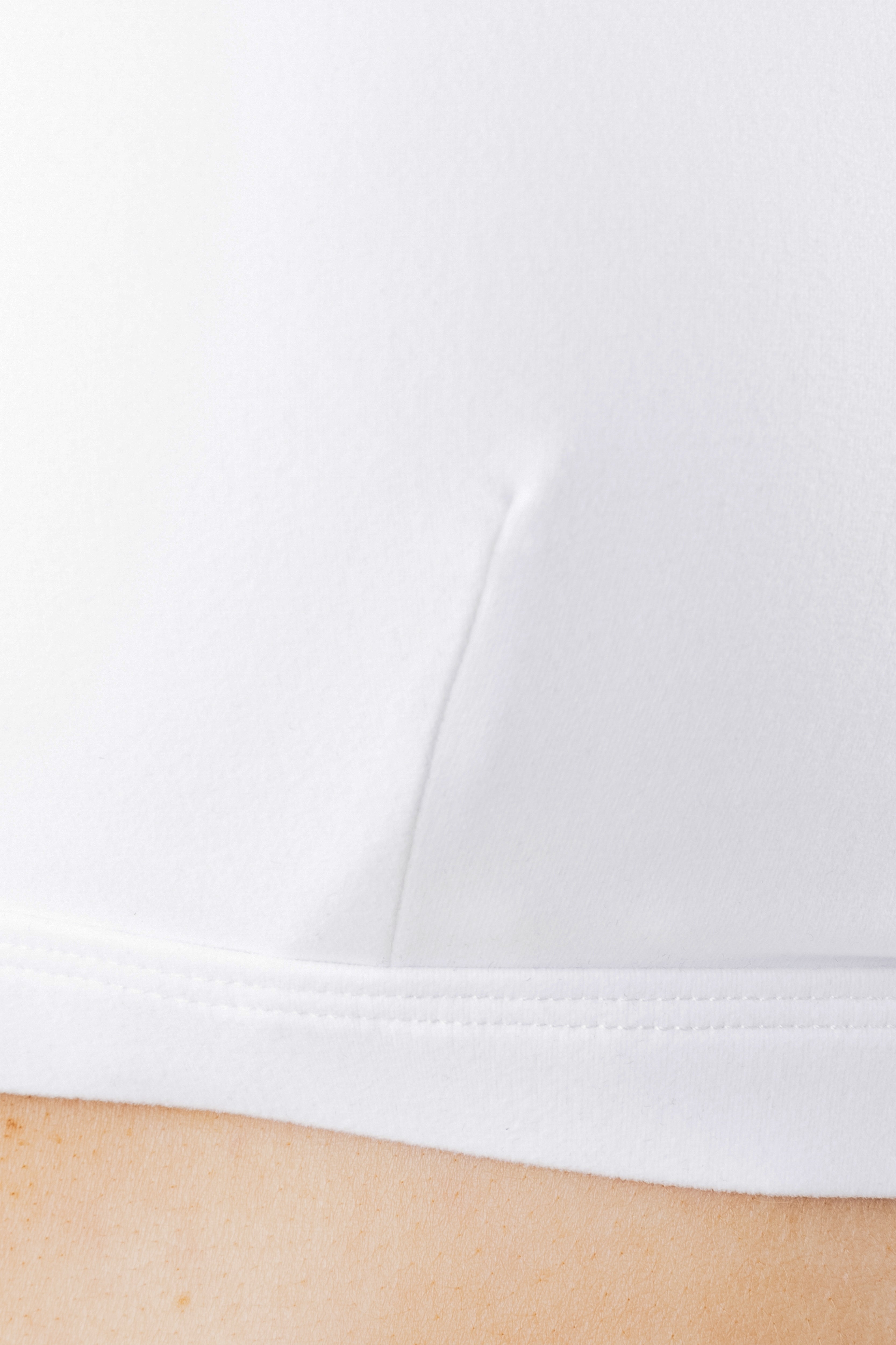 Core Bra - Comfortable Wireless Support for Women | Perfect for Yoga, Workouts & Everyday Wear | White
