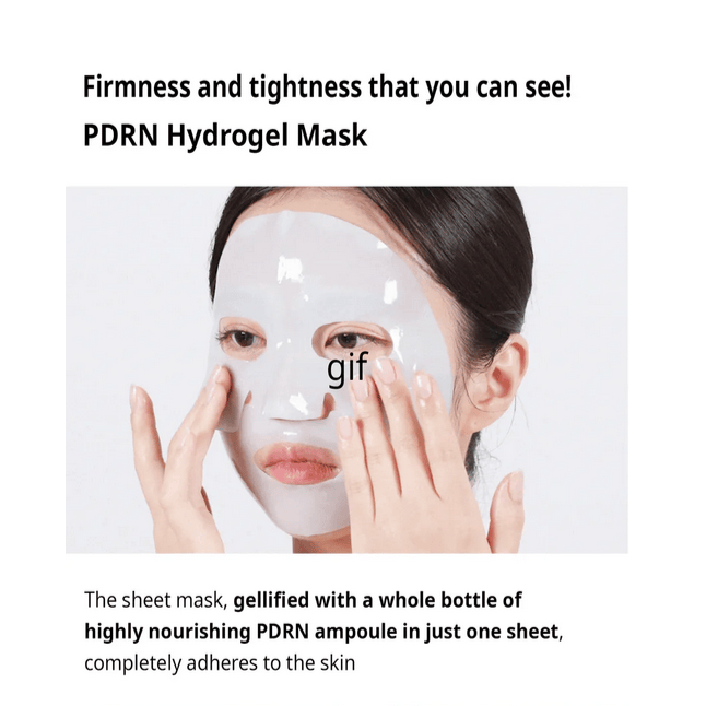 VT Cosmetics PDRN Hydrogel Face Mask - Anti-Aging & Hydrating Sheet Mask for Glowing Skin | Perfect for Daily Skincare & Spa Night
