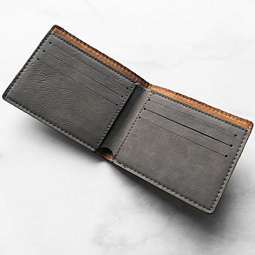 Alterd Industries Engraved CHP Leather Wallet - California Highway Patrol Police Badge Design, Perfect Policeman Gift for Officers & CHP Wives (Dark Brown) | Ideal for Duty Use, Retirement Gifts & Law Enforcement Appreciation