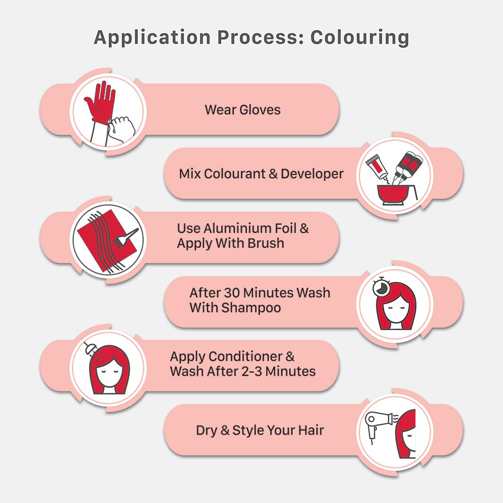 Streax Hair Color Highlight Kit for Blonde Hair - Soft Blonde Dye with Easy Application | Perfect for Salon-Quality Highlights at Home, Parties & Special Occasions