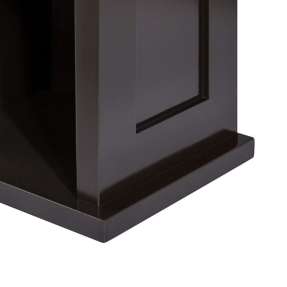 Modern Wall Mount Bathroom Cabinet with Mirror Door - 3 Height Adjustable, Waterproof & Durable Storage Shelf for Medicine, Kitchen, Laundry | Perfect for Home, Office & Hallway Organization