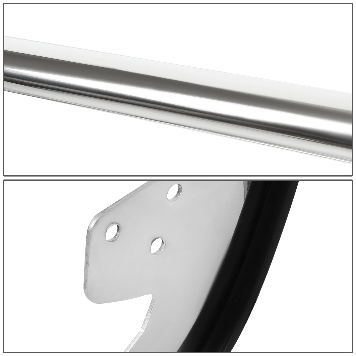 2007-2013 Chevy Silverado 1500 Heavy Duty Steel Brush Grille Guard - Stainless Steel Front Bumper Protection for Off-Road & Truck Accessories