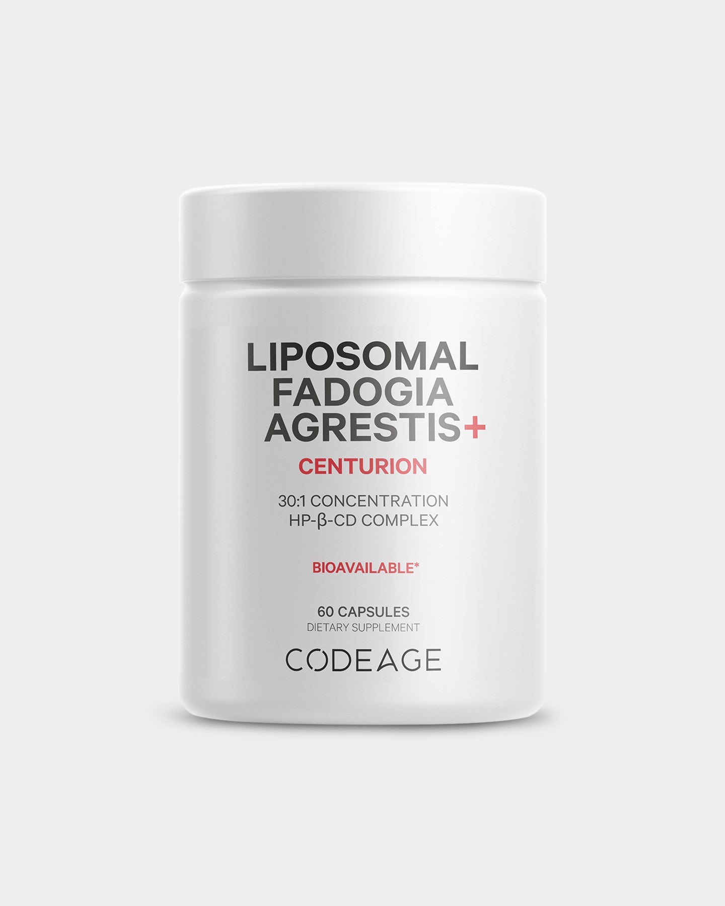 Codeage Liposomal Fadogia Agrestis Supplement - 500mg Natural Testosterone Booster for Men - Supports Energy, Strength & Vitality - Vegan & Non-GMO - Perfect for Workout Recovery & Athletic Performance