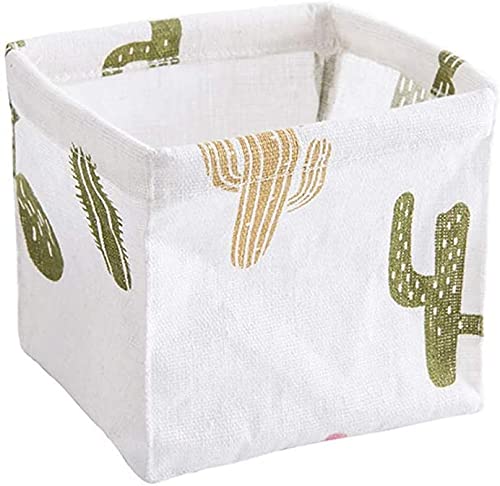 Stylish Cotton Linen Storage Baskets - Multipurpose Laundry Hamper, Desk Organizer & Makeup Case with Handles (Beige/Gray) - Perfect for Bedroom Closet, Bathroom & Office Organization