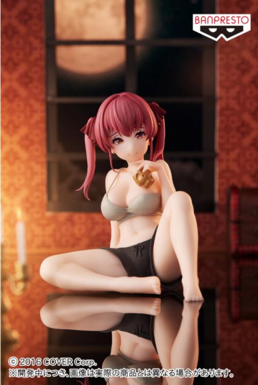 Banpresto IF Relax Time Houshou Marine Hololive Anime Figure - Cute Collectible Statue for Fans, Perfect for Display & Gifts | Home Decor, Office Desk, Anime Collection