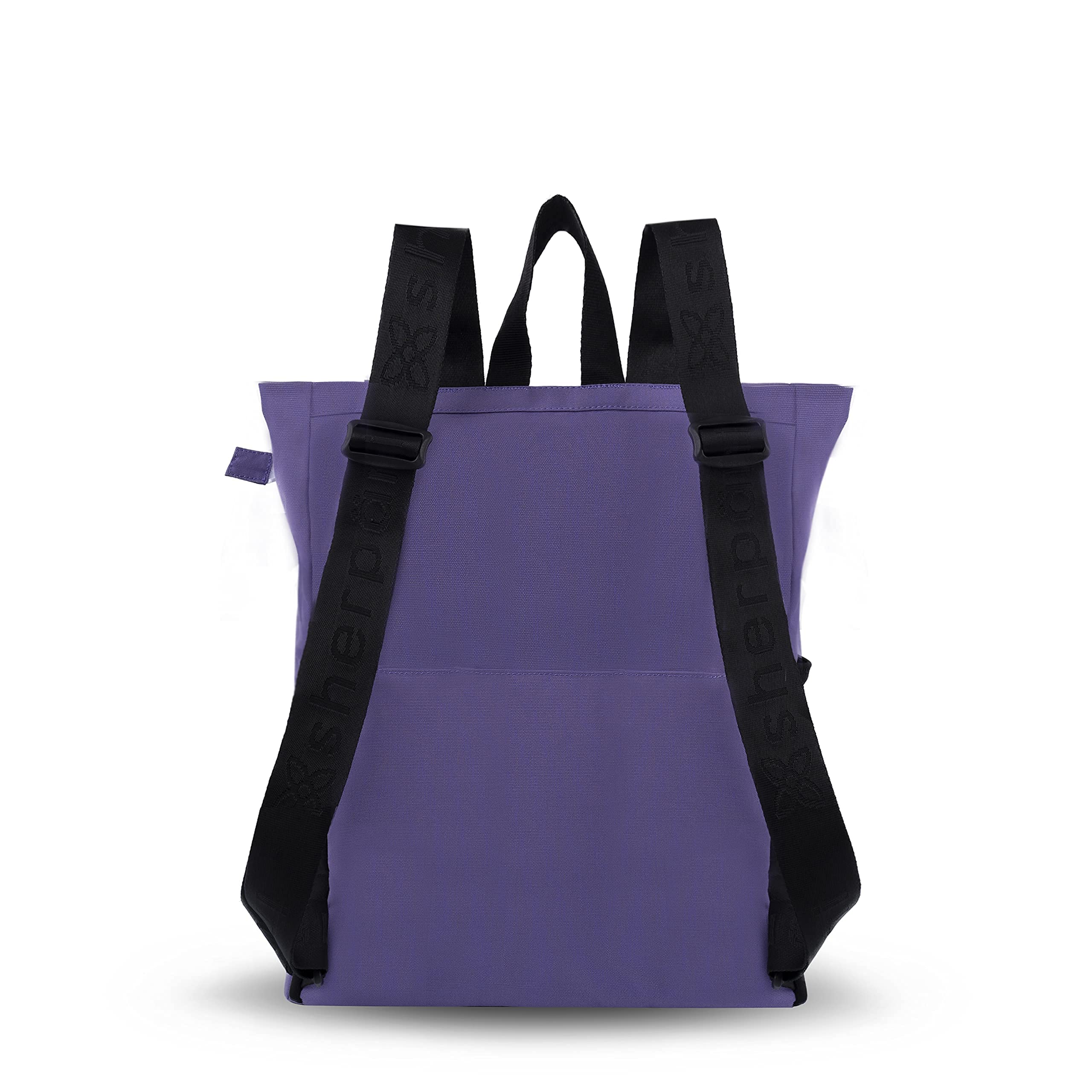Sherpani Miyako Women's Nylon Backpack with Coin Purse - 14 Inch Laptop Sleeve, School Backpack & Travel Daypack (Iris) - Perfect for Work, College, Commuting & Holiday Gifts