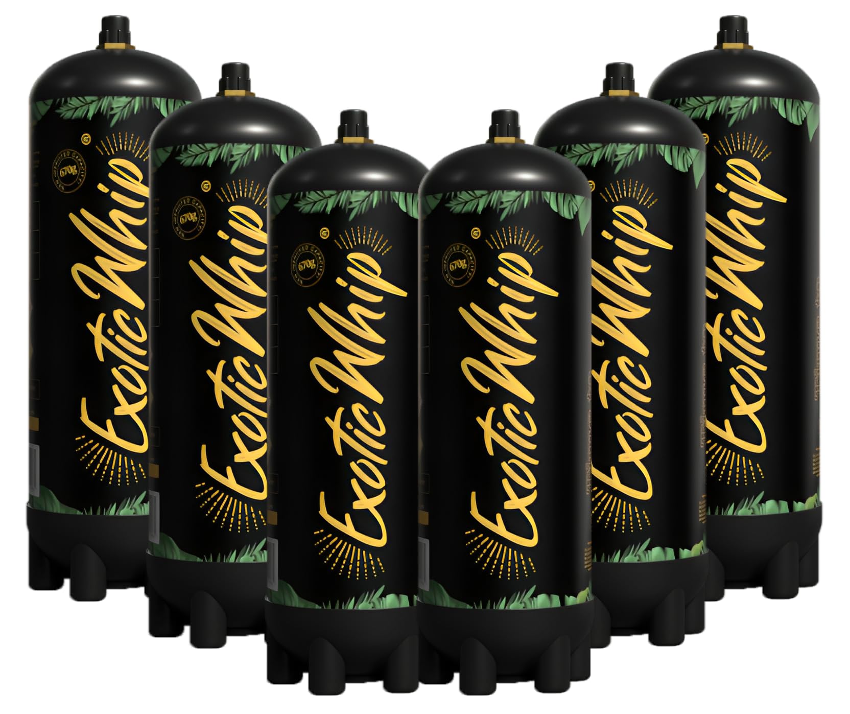 Premium 670G Nitrous Oxide Chargers for Whipped Cream Dispenser - European Imported Cream Chargers - Perfect for Desserts, Coffee Toppings & Baking (Pack of 10)