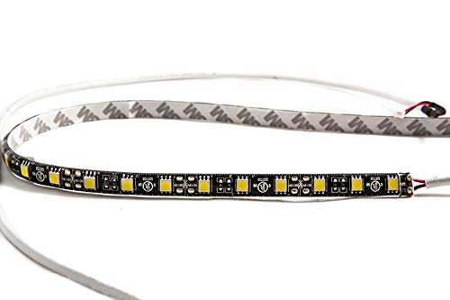 Diode Dynamics FlexLight LED Strip Lights (Pair) - Red 12V RGB Flexible LED Light Strips for Cars, Trucks, Boats, Motorcycles & Home Decoration