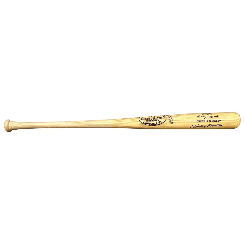 Authentic Mickey Mantle Autographed Louisville Slugger Baseball Bat with JSA COA - New York Yankees Memorabilia for Collectors & Sports Fans - Perfect for Display, Gift, or Investment