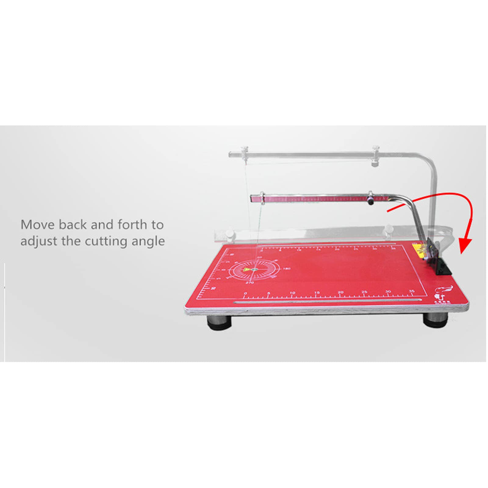 Professional 36W Hot Wire Foam Cutter Machine - 110V Desktop Styrofoam Cutting Tool with Stand for DIY Crafts, Model Making & Home Projects | Perfect for Foam Sculpting, Cosplay Props & Art Creations
