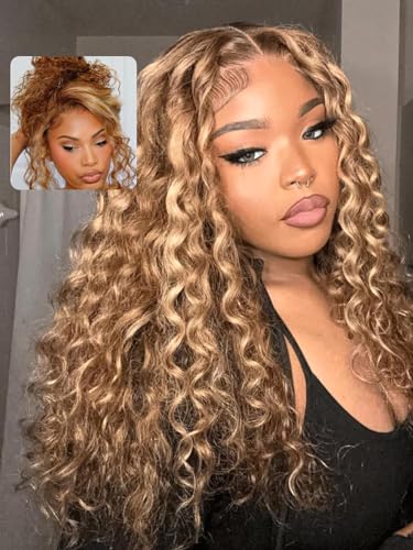 7x5 PreCut Lace｜Glueless｜Blonde Highlight